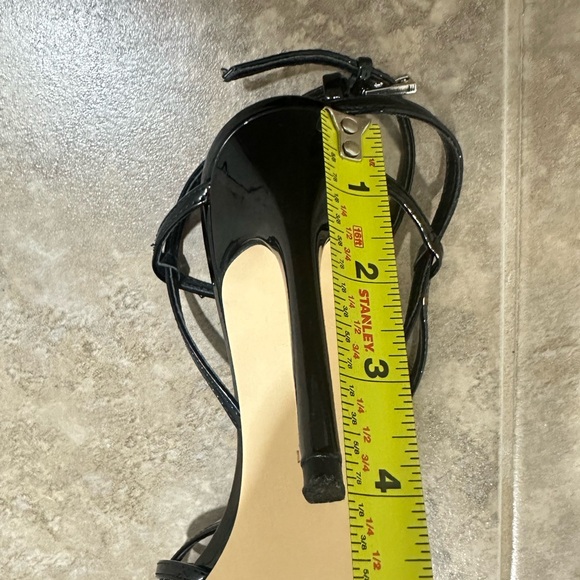 Calvin Klein Elegant Black Strappy Heels - Picture 8 of 8